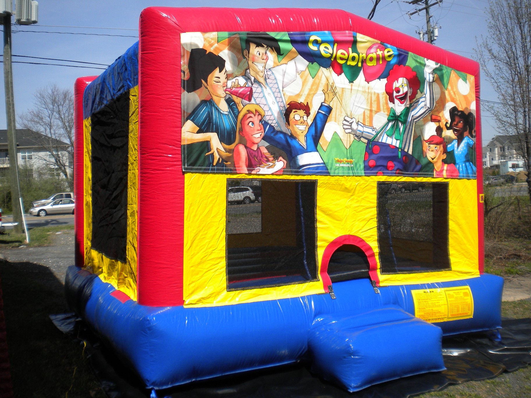 Large Module House with Celebrate Panel Front Left view