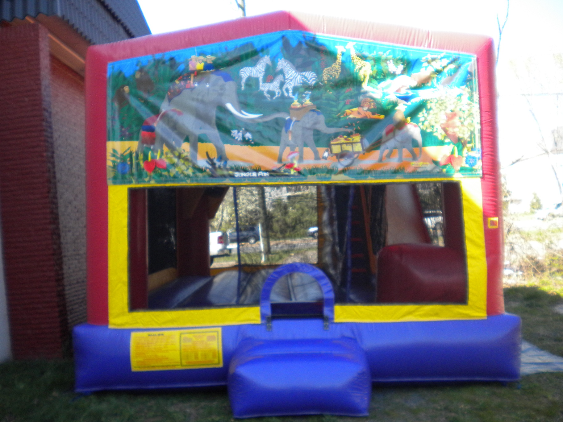 Module Combo House with Jungle Fun Panel Front View