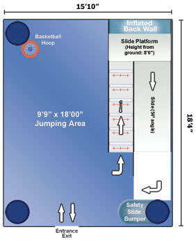 Module Combo House with Sports Panel Schematics