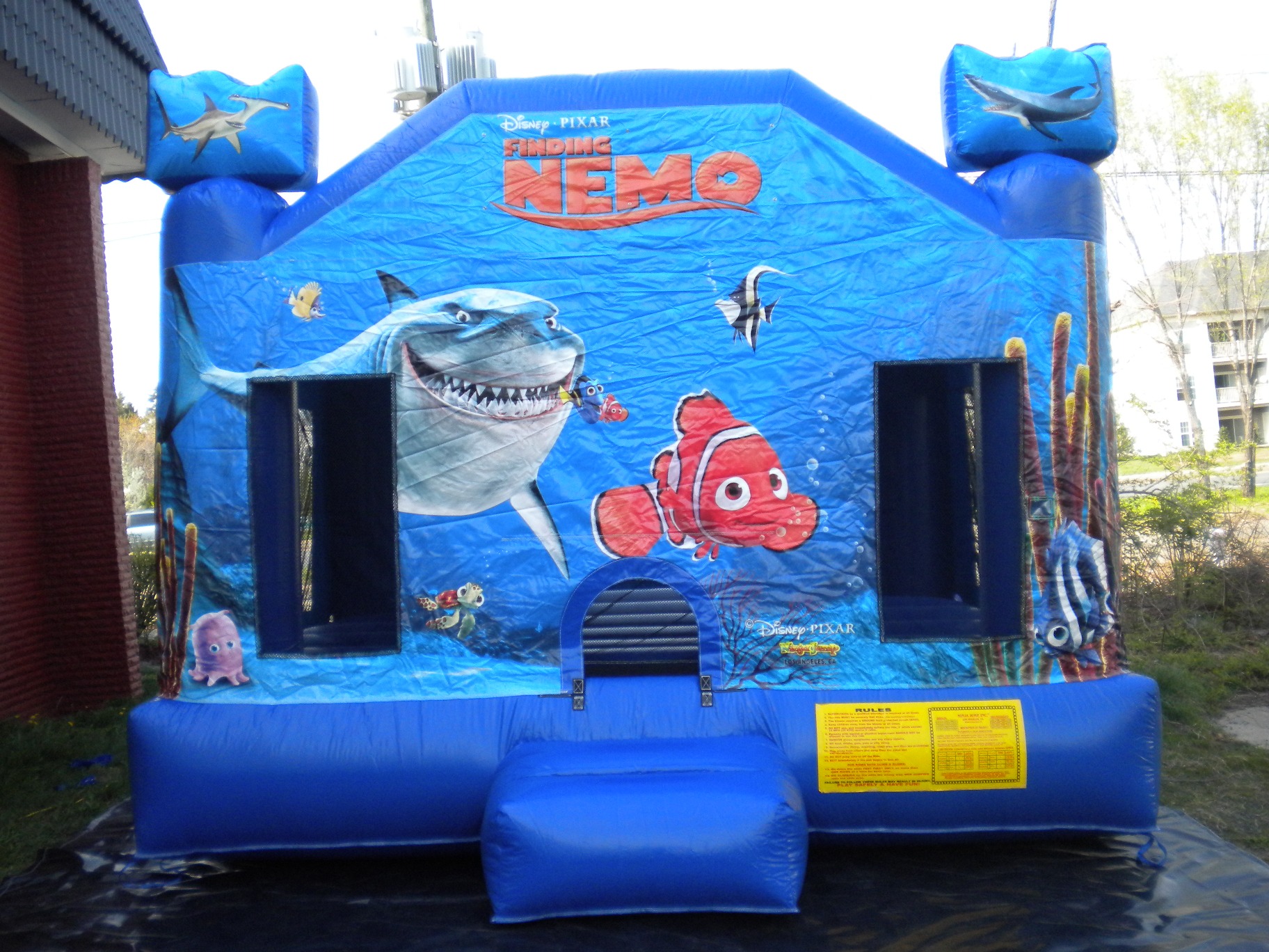 Finding Nemo Jumper Bounce House The Moonbounce Man
