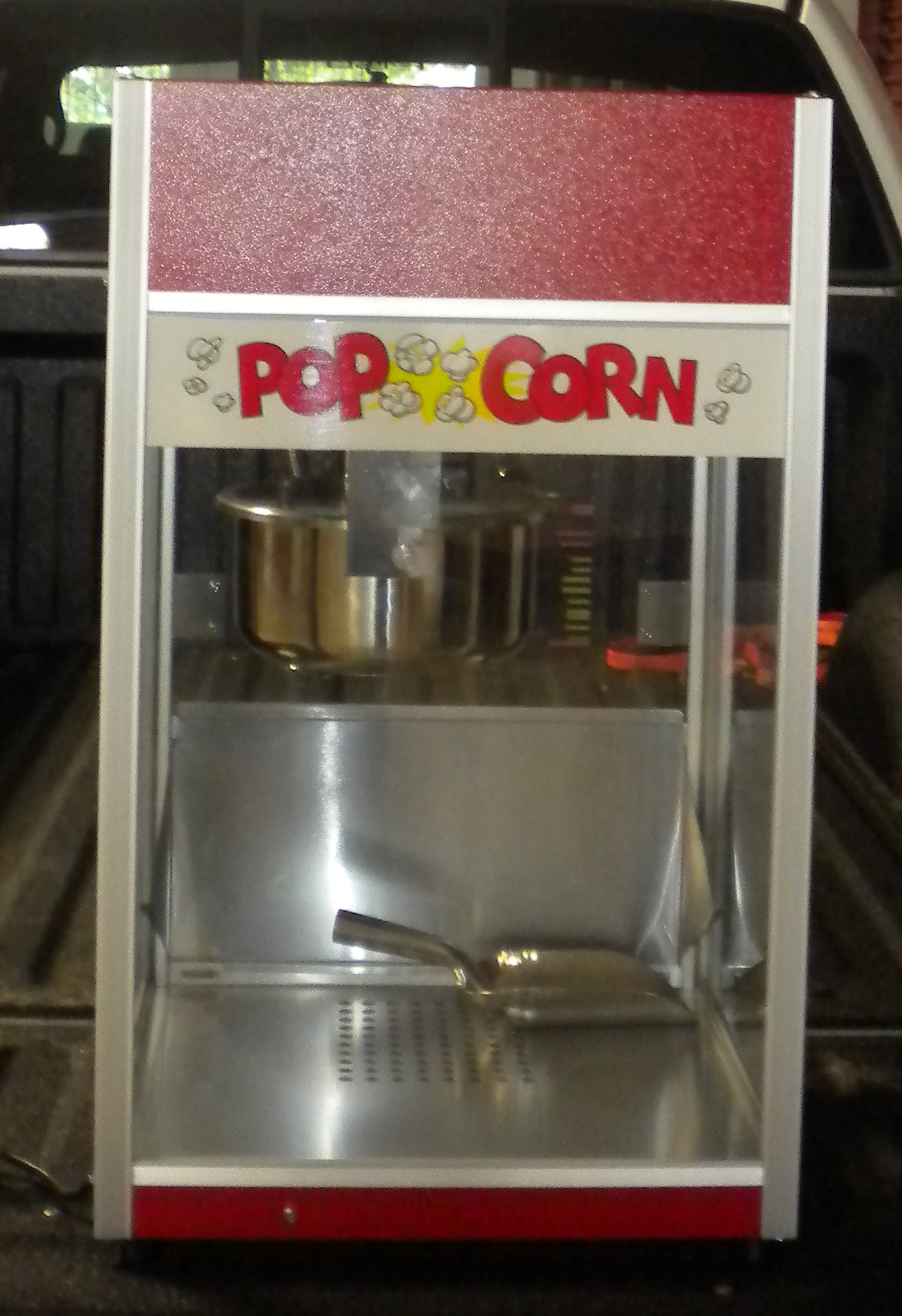 Popcorn Machine Front View